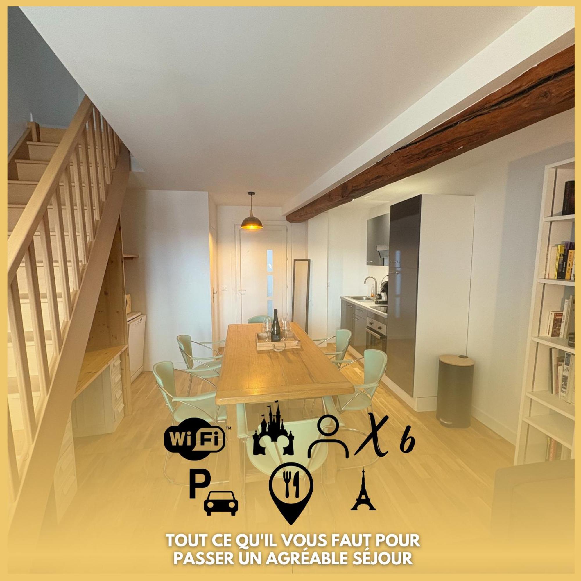 Le 7 - Appartement Cosy - Disney 20 Min Мо Екстер'єр фото